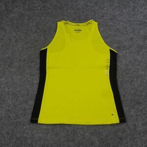 Ralph Lauren Active Tank Top Womens Petite Small Athleisure Running‎ Yellow G